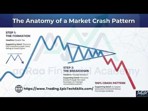 Double Top & Bearish Symmetrical Triangle in Tamil Chart Patterns Explained 📉📊- Tamil Tech Mentors