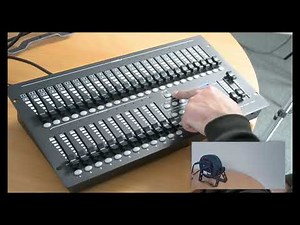 Saving Scenes PerformFX Dimmer Master DMX Controller