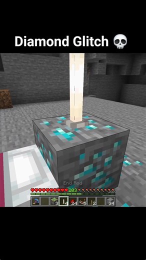 New Infinite Diamond Glitch Moment in Minecraft Part 47