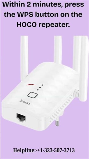 Easy Hoco HI35 WiFi Extender Setup Using WPS | Full Step-by-Step Guide