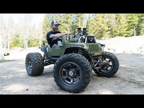 1000cc KTM Power Wheels Build Gets Headers and Fuel Pump