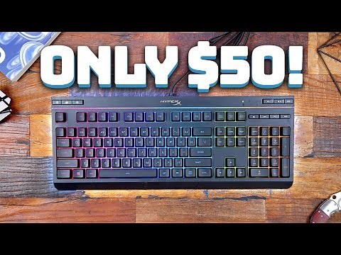 HyperX Alloy Core RGB Keyboard Review!