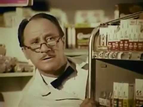 1960's Mr. Whipple Don't squeeze the Charmin Bath Tissue Toilet paper Commercial 2