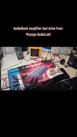 AudioBank Amplifier Test Drive | Mzungu AudioLab