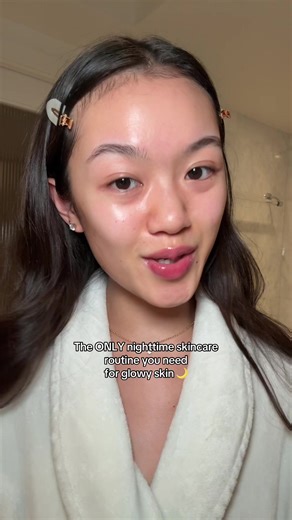 the essential simple nighttime skincare routine for dry skin in the winter ❄️ using some faves from @The Ordinary #theordinarypartner