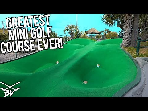 THE BEST MINI GOLF COURSE IN THE WORLD! - CRAZY HOLES AND HOLE IN ONES! - WIN FREE GAMES FOR LIFE!
