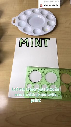 How to Mix Mint Green with Paint