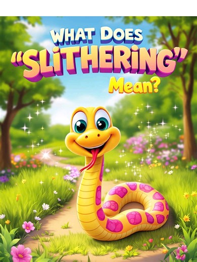 In this video, we explain the word ‘slithering’ with simple language and cool examples that young English learners will love. Watch and discover how animals like snakes and worms move in a sneaky, smooth way! #Slithering #Vocabulary #xuhuong #xuhuongtiktok