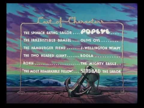"Popeye the sailor meets Sindbad the sailor" (1936) RESTORED!!