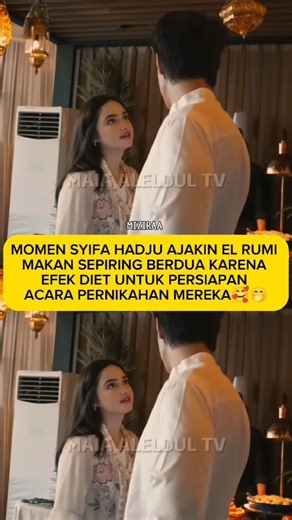 SO SWEET! Syifa Hadju Invites El Rumi to Eat a Plate Together at Bunda Maia's House 😍 #SyifaHadju...