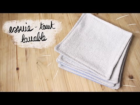 DIY washable paper towels | ZERO WASTE