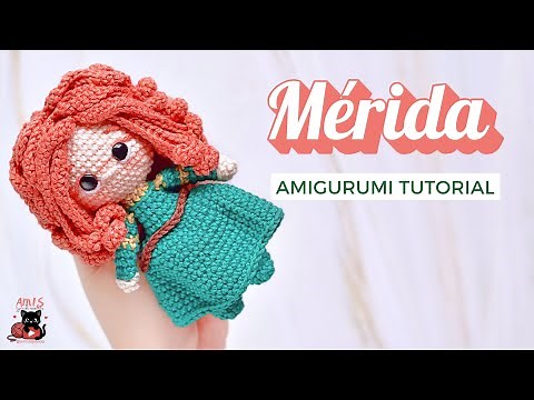 How to Knit Merida Amigurumi Tutorial