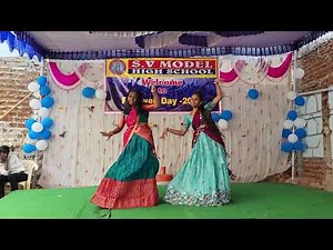 Sv model high school chilkanagar uppal fairwel day celebrations 2025