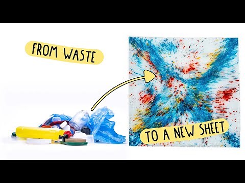 How to Make a Recycled Plastic Sheet