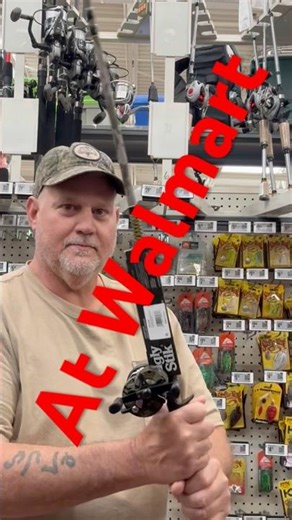 Getting Ready for Fishing at Walmart