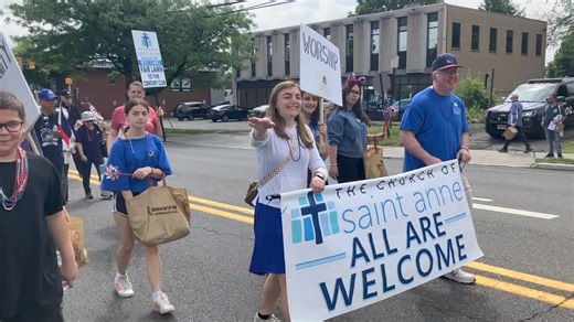 1.7K views · 94 reactions | Fair Lawn Memorial Day Parade | Roman Catholic Church of Saint Anne, Fair Lawn, NJ | Facebook