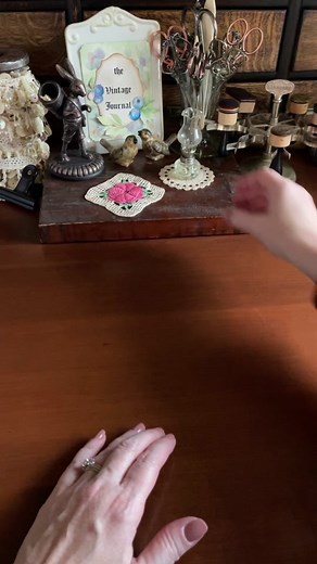 Vintage Postcard Rubber Stamps Winter Journal