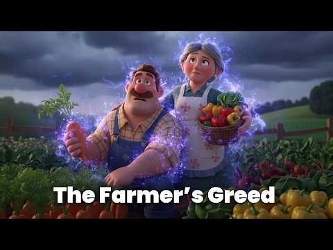The Farmer’s Greed | A Short Moral Story About Consequences 😨