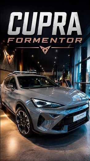 CUPRA Formentor Looks Sporty and Premium 🔥 #CUPRAFormentor #CUPRA #Shorts