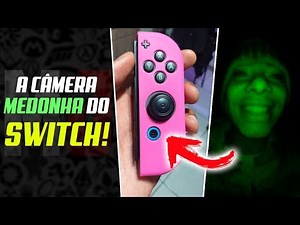 THE NINTENDO SWITCH CAMERA AND THE RIGHT JOY-CON LED