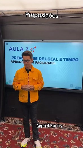 Aprenda Preposições em Inglês com Professor Kenny