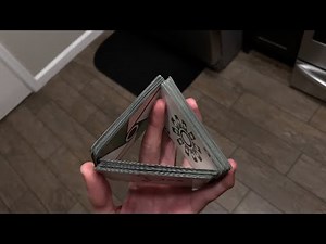 How to do a one-handed triangle with a deck of cards (cardistry tutorial)