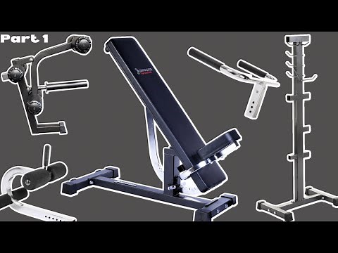 Part 1 - Ironmaster Super Bench Pro Leg Extension / Leg Curl, Dip, Sit Up Attachment Series