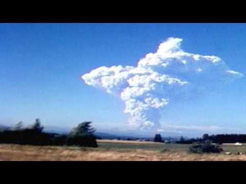 The 1980 Mount St. Helens eruption.