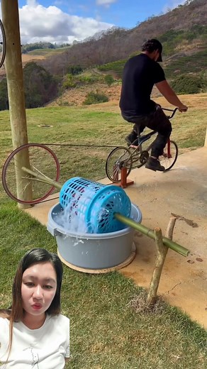 3.3K reactions · 466 shares | Non electric DIY washing machine #cresdy #fbreelsfypシ゚ #diy | Cres Dy | Facebook