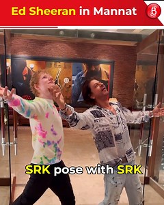 374K views · 10K reactions | Ed Sheeran gets an Indian swagat in Shah Rukh Khan's Mannat Ed Sheeran has arrived in India for his concert. The Shape Of You singer arrived in India for the second time and he was already riding the B-Town train. Ed met SRK and his family. | Bollywood Bubble - Features | Facebook