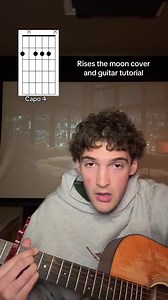 Rises the Moon — Guitar Cover & Capo 4 Tutorial