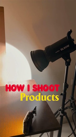 Product shoot at my home studio | Nikon Z5