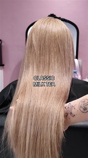 Classic Milk Tea Blonde Refresh — Bleach Regrowth Tips