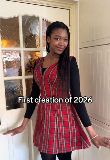 Creative Tartan Pinafore Sewing Project
