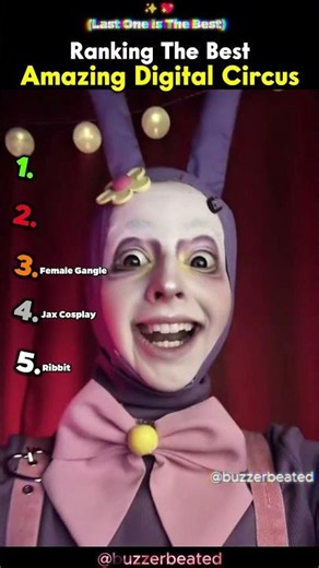 Ranking The Best Amazing Digital Circus Cosplays