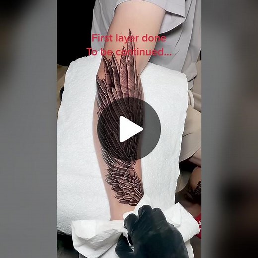 Inked Wing Tattoo Ideas for Men