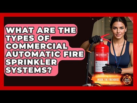 What Are The Types Of Commercial Automatic Fire Sprinkler Systems? - Inside the Firehouse