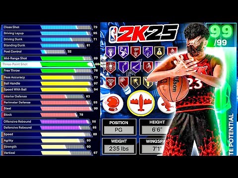 NBA 2K25 MYPLAYER BUILDER COMPLETE BREAKDOWN (MUST WATCH)