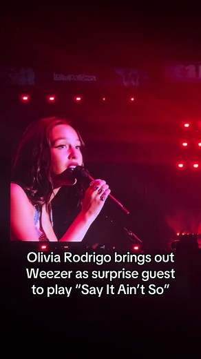 Olivia Rodrigo Surprises Lollapalooza with Weezer