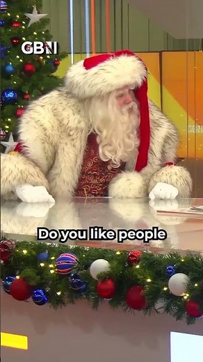 Santa Claus joins GB News!