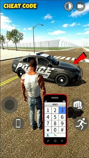 🚔 Police Car Cheat Code in GTA San Andreas | Secret Police Car Spawn Code #shorts