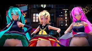 Animation MMD R-18 Sour-style Hatsune Miku, Kagamine Rin, Megurine Luka, Liar Dance - YTboob
