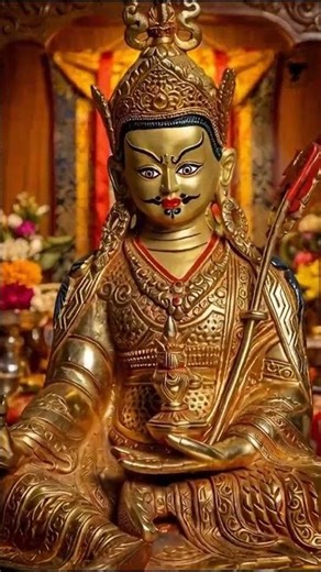 Masterpiece: Antique Copper Guru Rinpoche Statue ✨