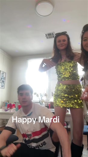 Right like | mardi gras guy dancing