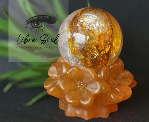 Madagascar Fire Quartz Sphere (55mm) - Rainbow Hematite Red Quartz With Stand - Etsy