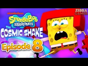 SpongeBob SquarePants: The Cosmic Shake Gameplay Walkthrough Part 8 - All Collectibles & Costumes!