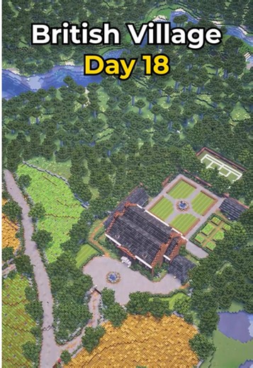 Minecraft British Village Tutorial: Day 18