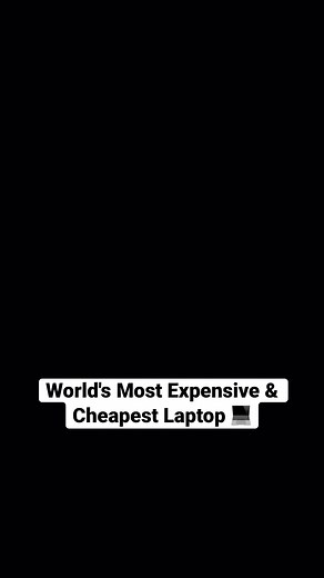 World's Most Expensive & Cheapest Laptop 💻 Follow☝☝follow☝☝ #innovation #engineering #techanmolyt #business phone #technews #science #design #apple #gadgets #electronics #android #software #programming #expensive #laptop #smartphone #bhfyp #samsung #instagood #coding #computer #pro #instatech #education #security #gadget #instagram #mobile #technologynews #art #mobile #iphone #samsung #AndroidAuto | Tech Anmol YT