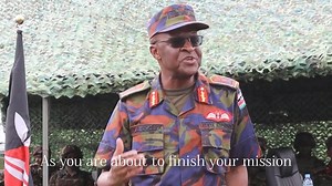 2.7M views · 41K reactions | CDF MJ. Gen. Francis Ogolla's message to the KDF soldiers in a mission '... As You are about to finish your mission, do not let your guard down, remain vigilant until you are out of the mission area...' #RIPGeneral | Samson N - Hustler | Facebook