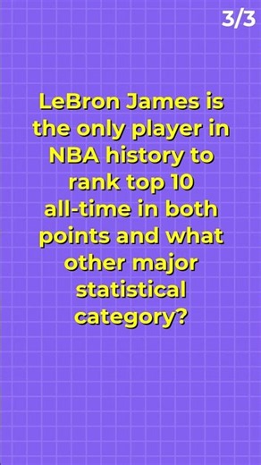 Trivia Challenge: LeBron James 🧠 #shorts